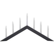 Star Trading LED-belysning Adventsljusstakar Star Trading Arrow Gray Adventsljusstake 69cm