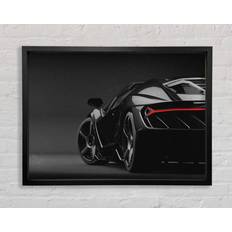 Wallart-Direct Interior Details Wallart-Direct Black Beauty Standard Black Framed Art 20.3x30.5cm