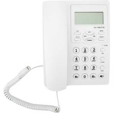 Ccdes Daitemei, Corded Phone Noise Cancelling Clear Sound Corded Phone With Speakerphone Hands Free Call ABS Real Time Date For Homes For Offices