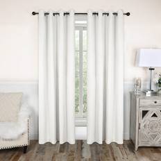 Solid Modern Room Darkening Curtain Set of 8 52 x 96