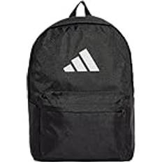 Women School Bags adidas Classic Back-to-School 3-Stripes Backpack - Black