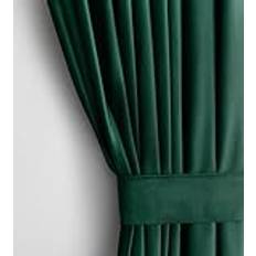 Set Gardin H 270 x B 140 cm Flaskgrön