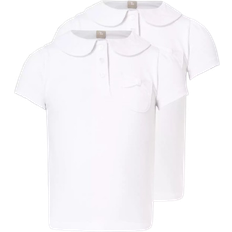 12-18M Polo Shirts Children's Clothing Tu Kid's Jersey Polo 2-pack - White