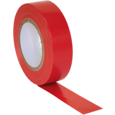 Tape Sealey ITRED10 PVC Insulating Tape Pack of 10pcs 20000x19mm