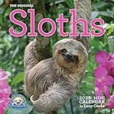 Workman Publishing Sloths 2025 Mini Wall Calendar