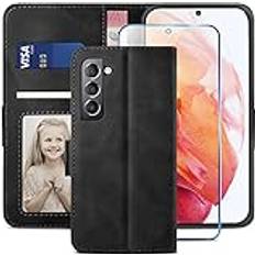 Samsung Galaxy S22 Wallet Cases Yatwin Samsung Galaxy S22 Fodral Läder