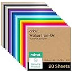 Cricut iron on Cricut Iron On 20-Pack 30.5cm x 30.5cm Heat Transfer Vinyl Sheets