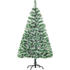 Homcom Snow Tipped Green Christmas Tree 150cm