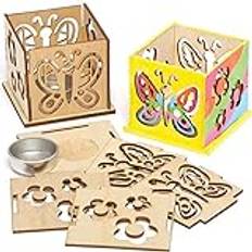 Hobbymaterial Baker Ross FE131 Fjärils Trämodellsats 3 pcs