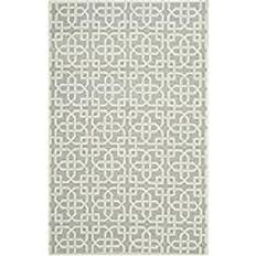 Safavieh Entrance Mats Safavieh Newport NPT441B 5'6 x 8'6 Rug White, Gray, Blue