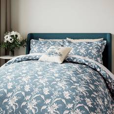 Blåa - Silke Påslakan V&A Daffodil Dreams Set Single Duvet Cover Blue