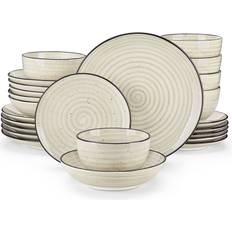 Vancasso Handmade Stoneware Dinner Set 24pcs