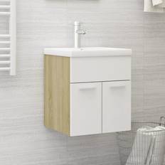 Muebles de Baño para Lavabos Individuales vidaXL Dellanira Wall Mounted Bathroom Vanity Base 41 cm