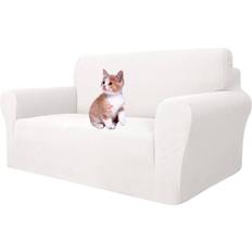 Loose Sofa Covers Brayden Studio Super Stretch Couch 80cm H x 135cm W x 80cm D Loose Sofa Cover White