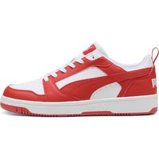 Puma Rebound V6 Low Sneakers - Vit/Röd Eld