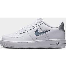 Blanco Mocasines Nike Air Force 1 GS Sneakers - Weiß