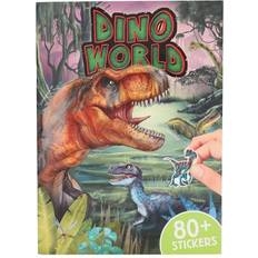 Dino World Pysselbok Med Puffy Stickers