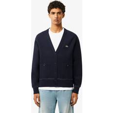 Lacoste Cardigans Lacoste Men's Relaxed Fit Cardigan - Blue