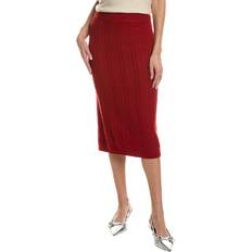 Anne Klein Skirts Anne Klein Chevron Stitch Skirt - Titian Red