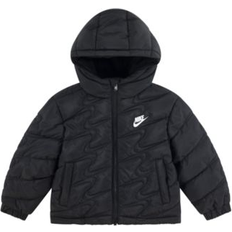 Children's Clothing Boys Swoosh Quilt Puffer Jacket - Smoke Grey