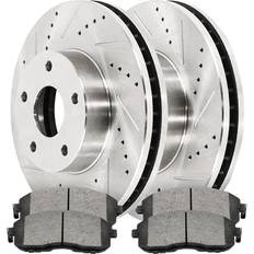 Auto Shack Brake Rotors and Performance Pads BRKPKG002529