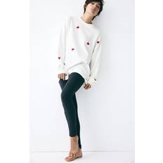 H&M White Sleepwear H&M Printed Pyjamas - White