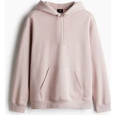 H&M Herre Loose Fit Hettegenser - Rosa