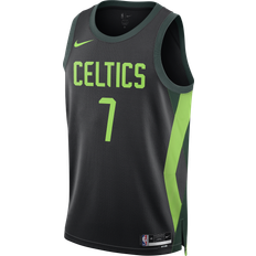 Jaylen Brown Boston Celtics 2024/25 City Edition Men's Nike Dri-FIT NBA Swingman Jersey Black Polyester