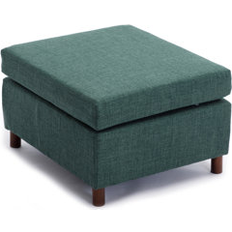 Green - U-Sofas Mercer41 Single Movable Ottoman 18 x 30 x 25.6 in Sofa