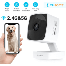 Surveillance Cameras Blurams Dual-Band Wi-Fi 2K Security Camera