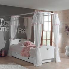 Amori European Single Four Poster Bed Set