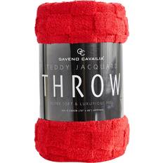 Gaveno Cavailia Fluffy Fleece 200 x 240 cm Blankets Red