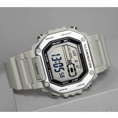 Casio Standard Digital White Resin Strap Quartz MWD-110H-8AV 100M Men's Watch