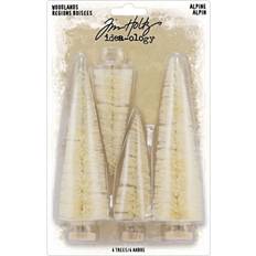 Tim Holtz Woodland Trees Alpine 4pcs TH94358