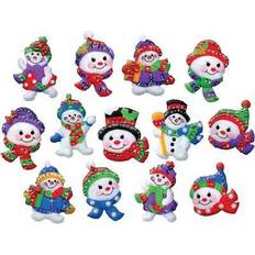 Felt Ornament Applique Kit Set Of 13