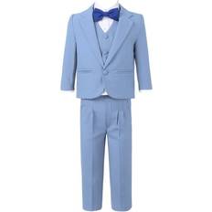 Bow Suits Children's Clothing Dpois Baby Boys Formal Suit - Blue