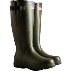 Hunter Mens Balmoral Adjustable Wellington Boots - Green