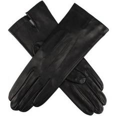 Dents Dents Felicity Silk Lined Hairsheep Gloves - Black