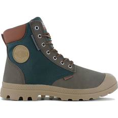 Unisex Stivaletti in Pizzo Palladium Pampa SC WPN U-S - Brown