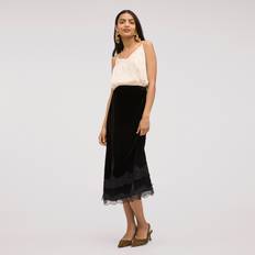 Skirts Sam Edelman Gracie Midi Skirt - Bitter Chocolate