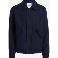 Scotch & Soda Outerwear Scotch & Soda Yrachie Quilted Varsity Bomber Jacket Inky Blue