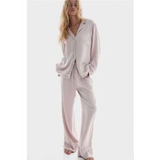 H&M Satin Natsæt - Lyserød