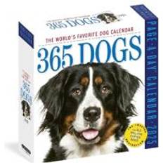 Day Calendars Workman Publishing 365 Dogs Page-A-Day Calendar 2025