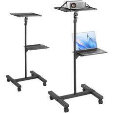 Projector Mounts VEVOR Adjustable Projector Stand with Wheels