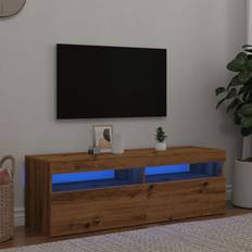 vidaXL Med LED-Lampor 120 x 35 x 40 cm TV-bänk