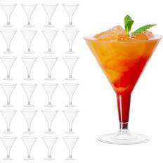 Copas de Martini de Plástico 210 ml