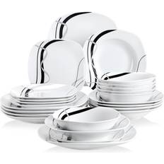 24 Piece Dinnerware Service for 6