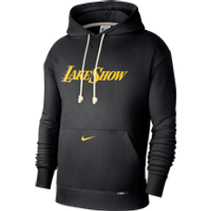 Los Angeles Lakers Standard Issue City Edition Men's Nike Dri-FIT NBA Courtside Hoodie Black Polyester/Cotton