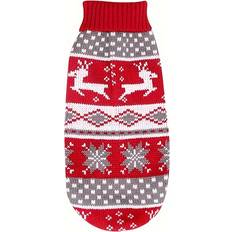 Pets Temu Pet Christmas Printed Knitted 1pc