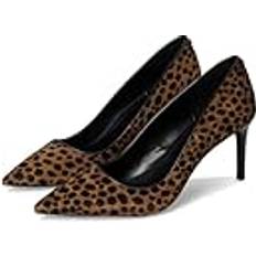 Michael Kors Heels & Pumps Michael Kors Alina Flex Cheetah Print Calf Hair Pump - Natural